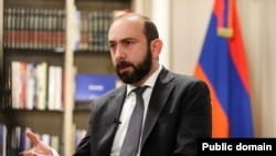Armenian Foreign Minister Ararat Mirzoyan (file photo)