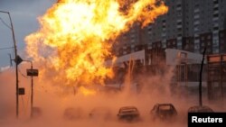 На місці російського удару по Києву. 2 січня 2024 року