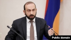 Armenian Foreign Minister Ararat Mirzoyan (file photo)