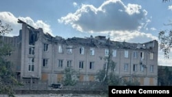 Удар по лікарні, Берислав, Херсонська область, жовтень 2023 року
