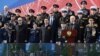Москванын Кызыл аянтында Экинчи дүйнөлүк согуштун аякташынын 78 жылдыгына арналган аскердик парад. 9-май, 2023-жыл. 