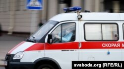 Машына хуткай дапамогі ў Менску. Архіўнае фота