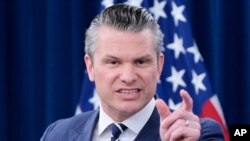 Министр обороны США Пит Хэгсет