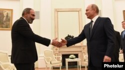 Հայաստանի վարչապետի և Ռուսաստանի նախագահի հանդիպումը Մոսկվայում, 13-ը հունիսի, 2018թ․