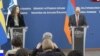 Пресс-конференция главы МИД Армении Ара Айвазяна и действующего председателя ОБСЕ, министра иностранных дел Швеции Анн Линде, Ереван, 16 марта 2021 г.