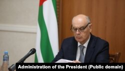 Президент Абхазии Аслан Бжания