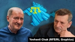 Заступники голови Меджлісу кримськотатарського народу Ільмі Умеров (ліворуч) та Ахтем Чийгоз, комбіноване фото Крим)