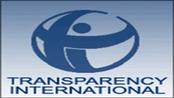 World -- Transparency International logo, undated