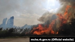 Ранее в российском управлении МЧС РФ сообщали, что в Крыму с 17 по 20 июля прогнозировалась чрезвычайная пожарная опасность, фото иллюстративное 