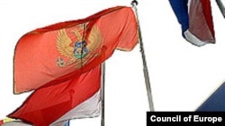 Zastava Crne Gore u Briselu
