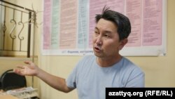 "Уральская неделя" газетінің бас редакторы Лұқпан Ахмедияров.