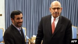 دیدار احمدی‌نژاد و البرادعی در پاییز ۸۸