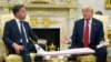 Марк Рутэ і Дональд Трамп, Вашынгтон, 14 ліпеня 2025