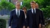 Prim-ministrul britanic Keir Starmer și președintele Franței Emmanuel Macron participă la summitul Regatul Unit-Franța, pe 10 iulie 2025, ultima zi a vizitei de stat de trei zile a lui Macron în Marea Britanie.