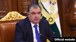 Раиси Ҷумҳурии Тоҷикистон Эмомалӣ Раҳмон 