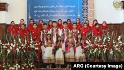  ارګ کې د اوزبیکي ژبې د ملي ورځې نمانځغونډې یو انځور