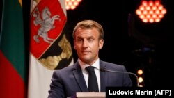 Президент Франции Эммануэль Макрон