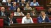 Фракция ППА во время заседания парламента (архив)
