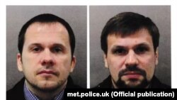 У список санкцій потраплять громадяни Росії «Олександр Петров» і «Руслан Боширов», яких у Великій Британії підозрюють в спробі отруєння Скрипалів