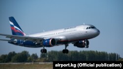 Самолет российской компании «Аэрофлот» в аэропорту «Манас». Иллюстративное фото. 